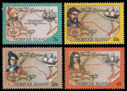 Norfolk-Insel 1994 - Mi-Nr. 561-564 ** - MNH - Schiffe / Ships - Norfolk Island