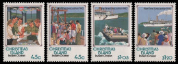 Weihnachtsinsel 1992 - Mi-Nr. 349-352 ** - MNH - Schiffe / Ships - Christmas Island