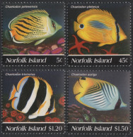 Norfolk-Insel 1995 - Mi-Nr. 585-588 ** - MNH - Fische / Fish - Norfolk Island