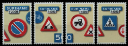 Surinam 2001 - Mi-Nr. 1776, 1781, 1797 & 1804 ** - MNH - Verkehrszeichen - Suriname