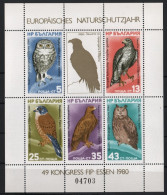 Bulgarien 1980 - Mi-Nr. Block 105 ** - MNH - Europa - Vögel / Birds - 1980