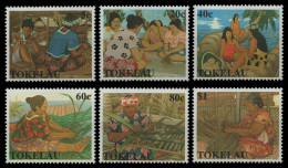 Tokelau 1990 - Mi-Nr. 171-176 ** - MNH - Traditionelles Handwerk - Tokelau