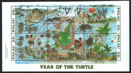 Palau 1995 - Mi-Nr. 975-980 ** - MNH - Schildkröten / Turtles - Palau