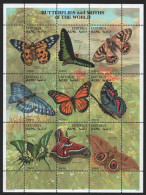 Eritrea 1997 - Mi-Nr. 131-139 ** - MNH - KLB - Schmetterlinge / Butterflies - Erythrée