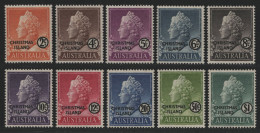 Weihnachtsinsel 1958 - Mi-Nr. 1-10 ** - MNH - Queen Elizabeth II (II) - Christmas Island