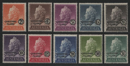 Weihnachtsinsel 1958 - Mi-Nr. 1-10 ** - MNH - Queen Elizabeth II (IV) - Christmas Island