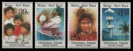 Weihnachtsinsel 1989 - Mi-Nr. 278-281 ** - MNH - Hari-Raya Fest - Christmas Island