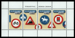 Surinam 2004 - Mi-Nr. Block 96 ** - MNH - Verkehrszeichen - Suriname