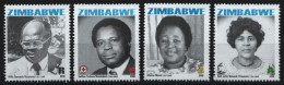 Simbabwe 2008 - Mi-Nr. 905-908 ** - MNH - Nationalhelden - Zimbabwe (1980-...)