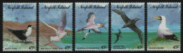 Norfolk-Insel 1994 - Mi-Nr. 569-573 ** - MNH - Vögel / Birds - Einzeln - Norfolk Island