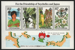 Seychellen 1990 - Mi-Nr. Block 36 ** - MNH - Flora - Seychelles (1976-...)