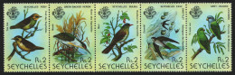 Seychellen 1979 - Mi-Nr. 430-434 ** - MNH - Vögel / Birds - Streifen - Seychelles (1976-...)