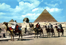 EGYPTE  THE GREAT SPHINX OF GIZA AND PYRAMIDS - Gizeh