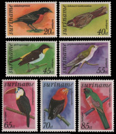 Surinam 1977 - Mi-Nr. 781-787 ** - MNH - Vögel / Birds - Suriname