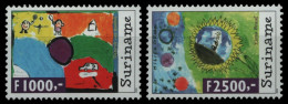 Surinam 2000 - Mi-Nr. 1719-1720 ** - MNH - Kinderzeichnungen - Suriname