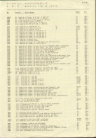 Catalogue RIVAROSSI 1987 PREISLISTE CHF Auslaufmodelle-Modeles Fin Serie  - En Allemand Et Français - Deutsch