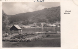 E258) OSSIACH - OSSIACHERSEE - Alte S/W FOTO AK - Kärnten - Mit Garten Im Vordergrund - Ossiachersee-Orte