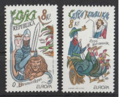 MiNr. 144 - 145 Tschechische Republik    1997, 30. April. Europa: Sagen Und Legenden. - Ongebruikt