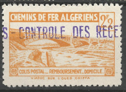 ALGERIE COLIS POSTAUX N° 95 NEUF* TRACE DE CHARNIERE / Hinge / MH - Parcel Post