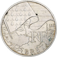 France, 10 Euro, 2010, Bretagne, TTB, Argent, KM:1648 - France