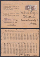 DENMARK 1938 ⁕ Næstved Postmark ⁕ Postcard With Briefmarken Table - Covers & Documents