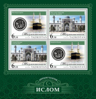 Tajikistan 2020 Religions Of The World Islam Perforated Block MNH - Islam