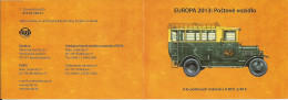 Booklet 538 Slovakia EUROPA CEPT 2013 Post Van - Busses