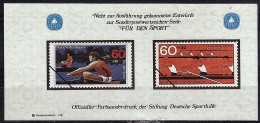 ALLEMAGNE  Projet Non Retenu Carnet  * *  1981 Aviron - Canottaggio