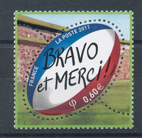 4612** Rugby "Bravo Et Merci" - Neufs