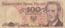 BANCONOTA POLONIA 100 (XR1236 - Pologne