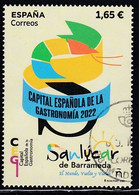 2022-ED. 5562 Capital Española De La Gastronomía 2022. Sanlúcar De Barrameda.- USADO - Gebraucht