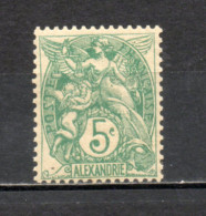 ALEXANDRIE N° 23  NEUF AVEC CHARNIERE COTE 2.10€ TYPE BLANC  VOIR DESCRIPTION - Unused Stamps