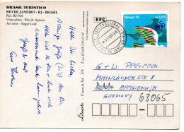 73269 - Brasilien - 1996 - R$1,05 50 Jahre UNO EF A AnsKte RIO DE JANEIRO -> Deutschland - ONU