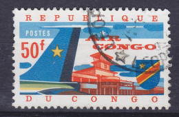 Congo Kinshasa 1963 Mi. 150, 50 Fr. Fluggesellschaft Airline 'AIR CONGO' - Usati