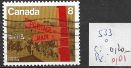 CANADA 533 Oblitéré Côte 0.20 € - Used Stamps