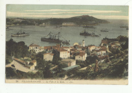 06/ CPA - Villefranche - La Ville Et La Rade - Villefranche-sur-Mer