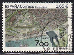 2022-ED. 5571 - Efemérides. 700 Años Fundación Portugalete - USADO - Used Stamps