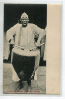 OUGANDA UGANDA Carte RARE King's Drummer Yelling Indigène Jouant Du Tambour  1900  D03 2021 - Uganda