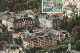 CPMAX VITTEL VOSGES LES GRANDS HOTELS DE LA STATION - Hotels- Horeca