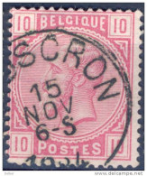 _Cb781: N°38: E9: MOUCRON - 1883 Leopold II