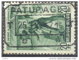 _4s-605 :N° TR284:  T PATURAGES T : Telegraafstempel - Andere & Zonder Classificatie