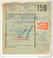 4v762: N° 306 & 322: Op D.C.1985: Postkantoor: A CORBION A  -3-4-51 > Anvers  Via  ANTWERPEN // DOK.STAP.Nr88...op Achte - Andere & Zonder Classificatie