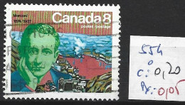 CANADA 554 Oblitéré Côte 0.20 € - Used Stamps