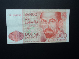 ESPAGNE * : 2000 PESETAS  22.7.1980     CB 212 / CMB 532 / P 159     TTB+ ** - [ 4] 1975-… : Juan Carlos I