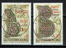 Luxembourg 1983 - YT 1026/1027 - Echternach Giant Bible - Usati