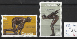 CANADA 569-60 Oblitérés Côte 12 € - Used Stamps