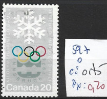 CANADA 597 Oblitéré Côte 0.75 € - Used Stamps