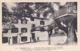 ITXASSOU - PYRENEES ATLANTIQUES  - (64) - CPA  - HÔTEL TEILLERY ET DU CHÊNE. - Itxassou