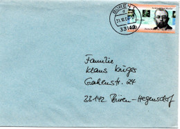 73275 - Bund - 1996 - 100Pfg Von Mueller EF A OrtsBf BUEREN - Storia Postale