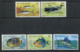 San Vicente 1976. Yvert 435A-E ** MNH. - St.Vincent (...-1979)